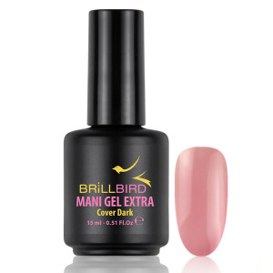 HEMA Free Mani Gel Extra - Cover Dark 15 ml - Saját köröm erősítő gél lakk alap